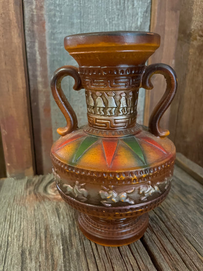 VTG MCM EARTH COLORED NORLEANS JAPAN VASE RUNNING HORSES – Cross Creek VTG MCM EARTH COLORED NORLEANS JAPAN VASE RUNNING HORSES – Cross Creek